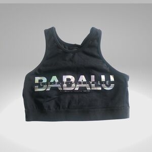 Babalu sports black top.